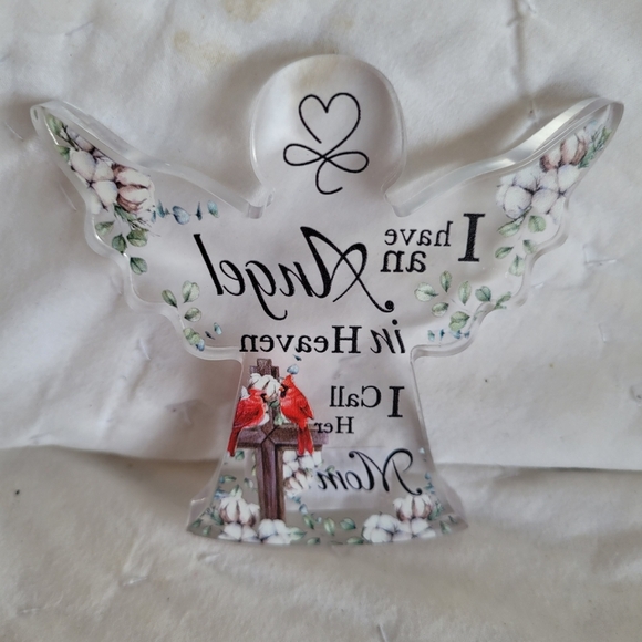 "I Have An Angel In Heavan, I Call Her Mom" Plaque - Picture 3 of 4